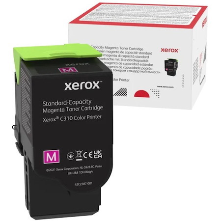 Xerox Genuine Xerox® C310 Color Printer/ C315 Color Multifunction Printer Magenta Standard capacity Toner Cartridge (2000 Pages) - 006R04358