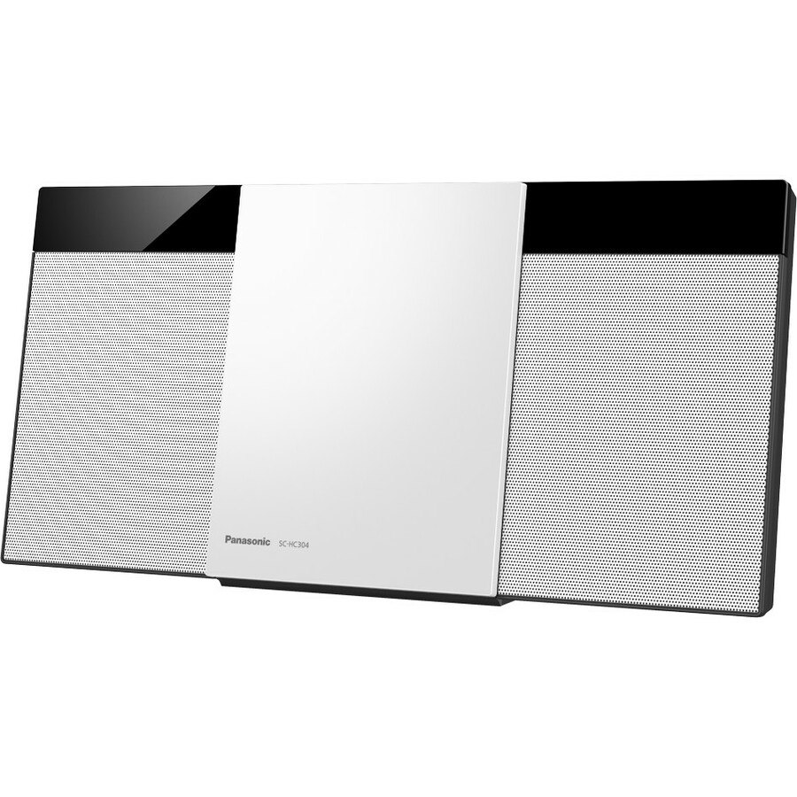 Panasonic SC-HC304 Micro Hi-Fi System - 20 W RMS - White