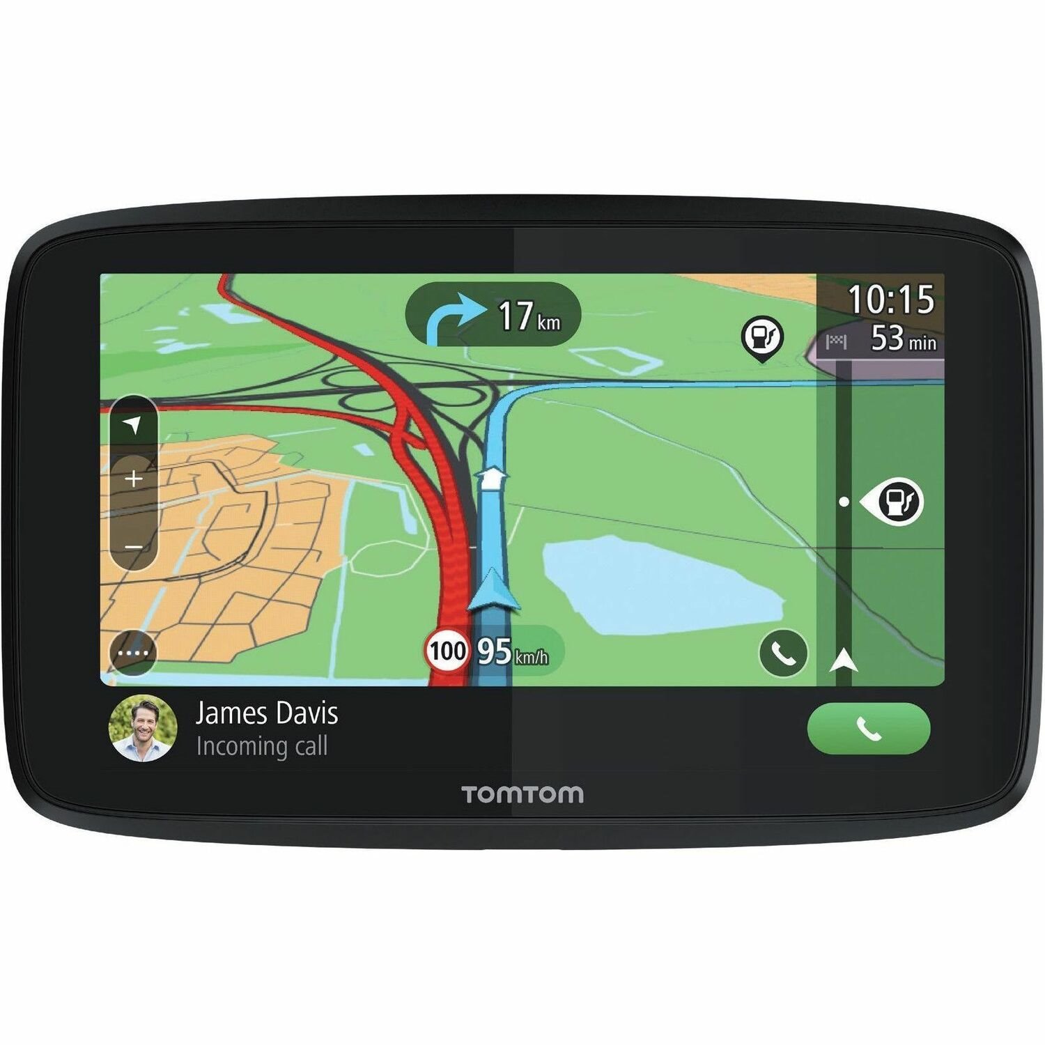 TomTom Go Essential Automobile Portable GPS Navigator - Portable, Mountable