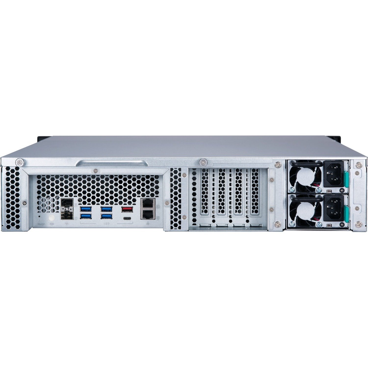 QNAP TS-877XU-RP-3600-8G 8 x Total Bays SAN/NAS Storage System - 5 GB Flash Memory Capacity Ryzen 5 3600 Hexa-core (6 Core) 3.60 GHz - 8 GB RAM - DDR4 SDRAM - 2U Rack-mountable