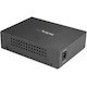 StarTech.com Single Mode SC Fiber Ethernet Media Converter - 1000BASE-LX Gigabit Fiber Optic to Copper Bridge - 10/100/1000 Network 10km