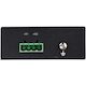 StarTech.com Industrial Gigabit Ethernet PoE Injector 30W 802.3at PoE+ Midspan 48V-56VDC Power Over Ethernet Injector Adapter -40C to +75C