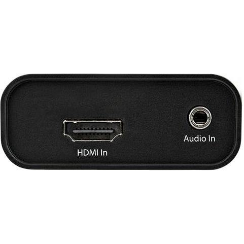 StarTech.com HDMI to USB C Video Capture Device UVC 1080p 60fps, External USB 3.0 HDMI Audio/Video Capture/Live Streaming/Recorder, TAA