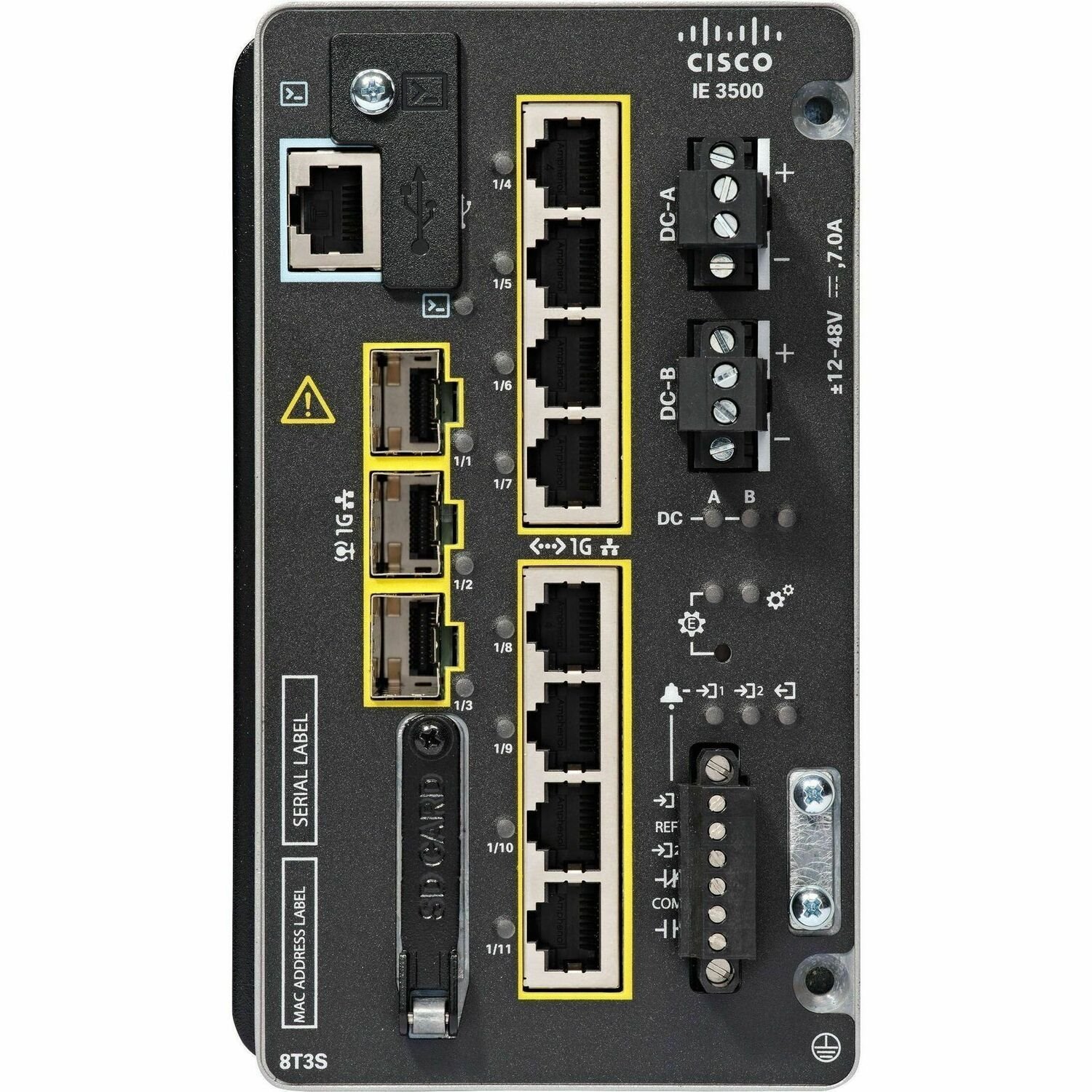 Cisco IE-3500-8T3X-E Ethernet Switch