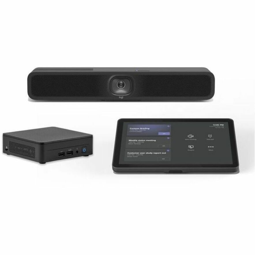 LOGITECH TAP W/ASUS LOG13L3KV5& LOGITECH MEETUP 2 CONFERENCE CAMERA -MTR- SMALL ROOM