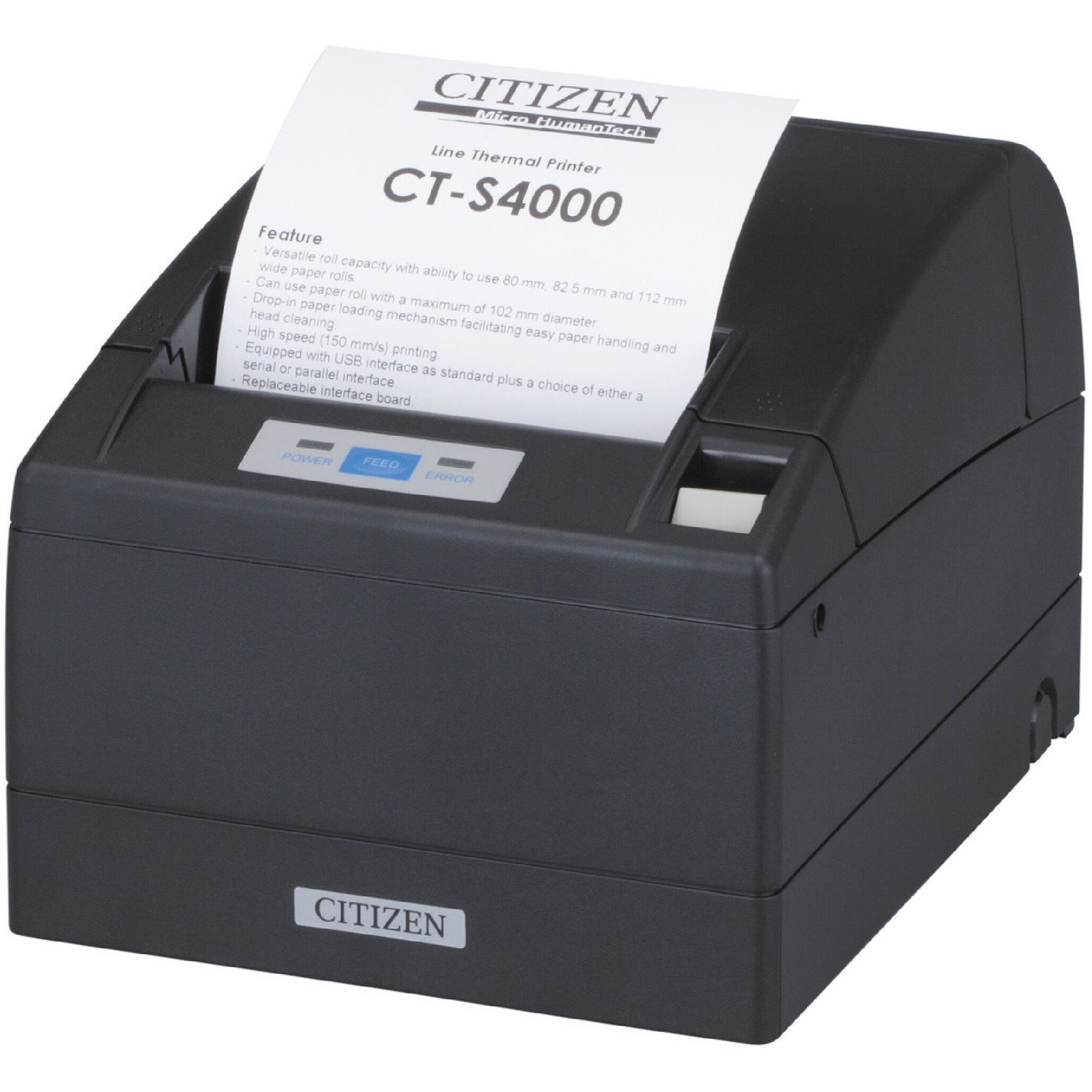 Citizen Systems CT-S4000 Printer Label Version Parallel