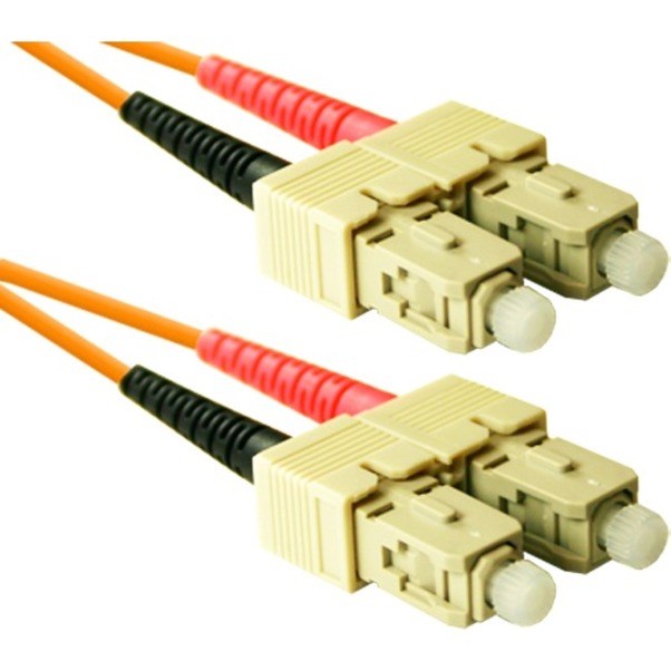 ENET 30M SC/SC Duplex Multimode 50/125 OM2 or Better Orange Fiber Patch Cable 30 meter SC-SC Individually Tested