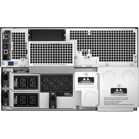 APC Smart-UPS On-Line, 10kVA/10kW, Rackmount 6U, 208V, 6x C13+4x C19 IEC outlets, Network Card+SmartSlot, Extended runtime, W/ rail kit