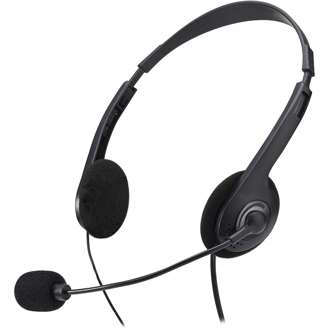 Adesso Xtream H4 - 3.5mm Stereo Headset with Microphone - Noise Cancelling - Wired- 6 ft cable- Lightweight