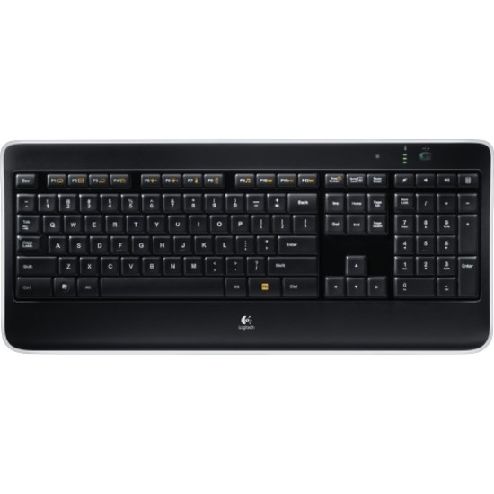 Logitech K800 Keyboard - Wireless Connectivity - USB Interface