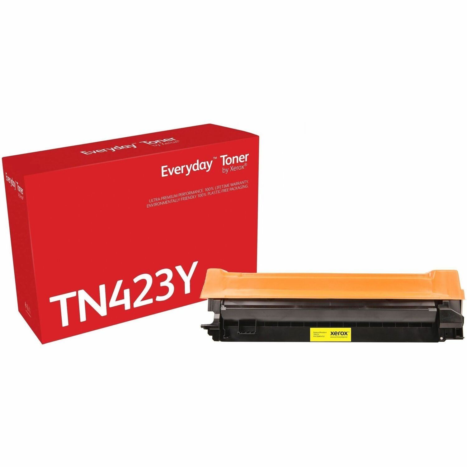 Xerox Everyday Original High Yield Laser Toner Cartridge TN-421Y - Yellow - 1 / Pack