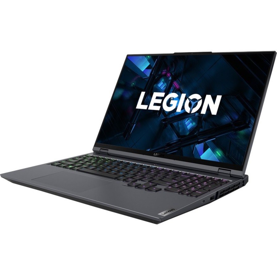 Lenovo Legion 5 Pro 16ITH6 82JF0000US 16" Gaming Notebook - QHD - Intel Core i7 11th Gen i7-11800H - 16 GB - 512 GB SSD - English (US) Keyboard - Storm Gray