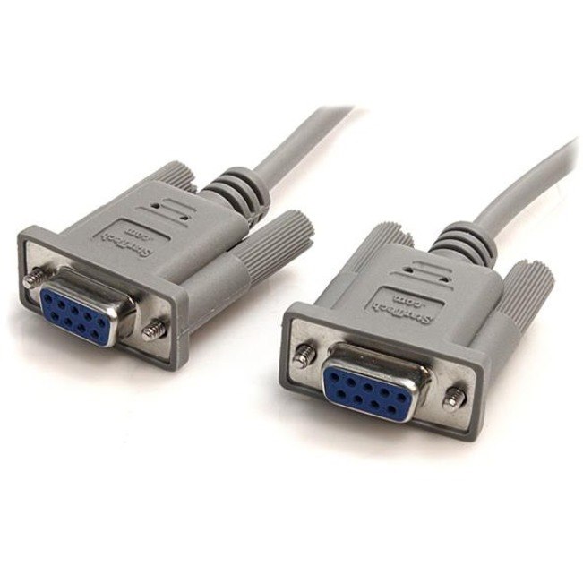 StarTech.com Serial Null modem cable - DB-9 (F) - DB-9 (F) - 3 m