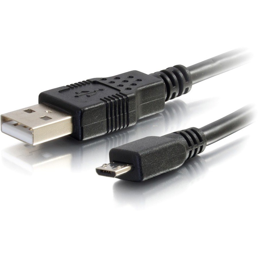 C2G 1ft USB Cable - USB Cable - USB A to USB Micro B - M/M