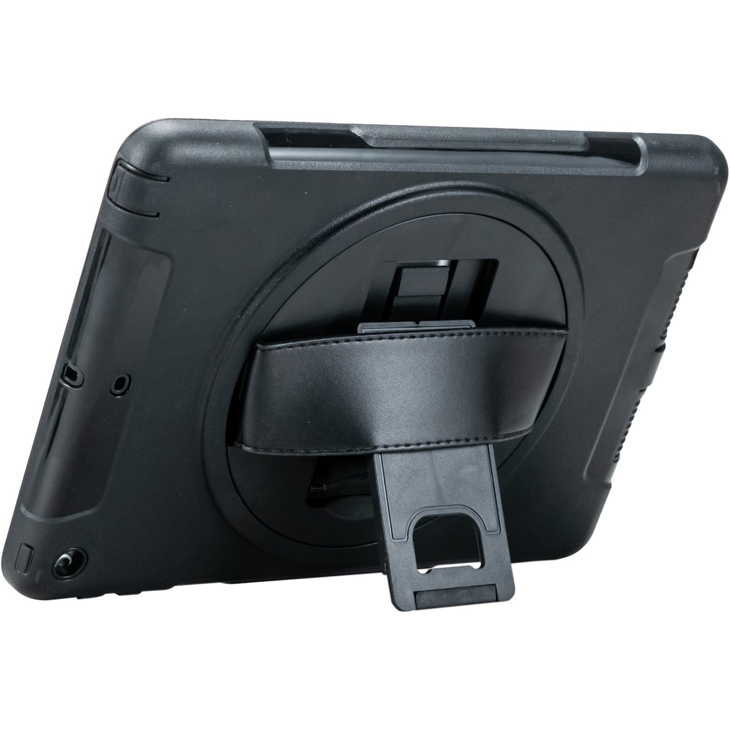 CTA Digital Kickstand Handgrip Case for iPad with Security Enclosure Jacket