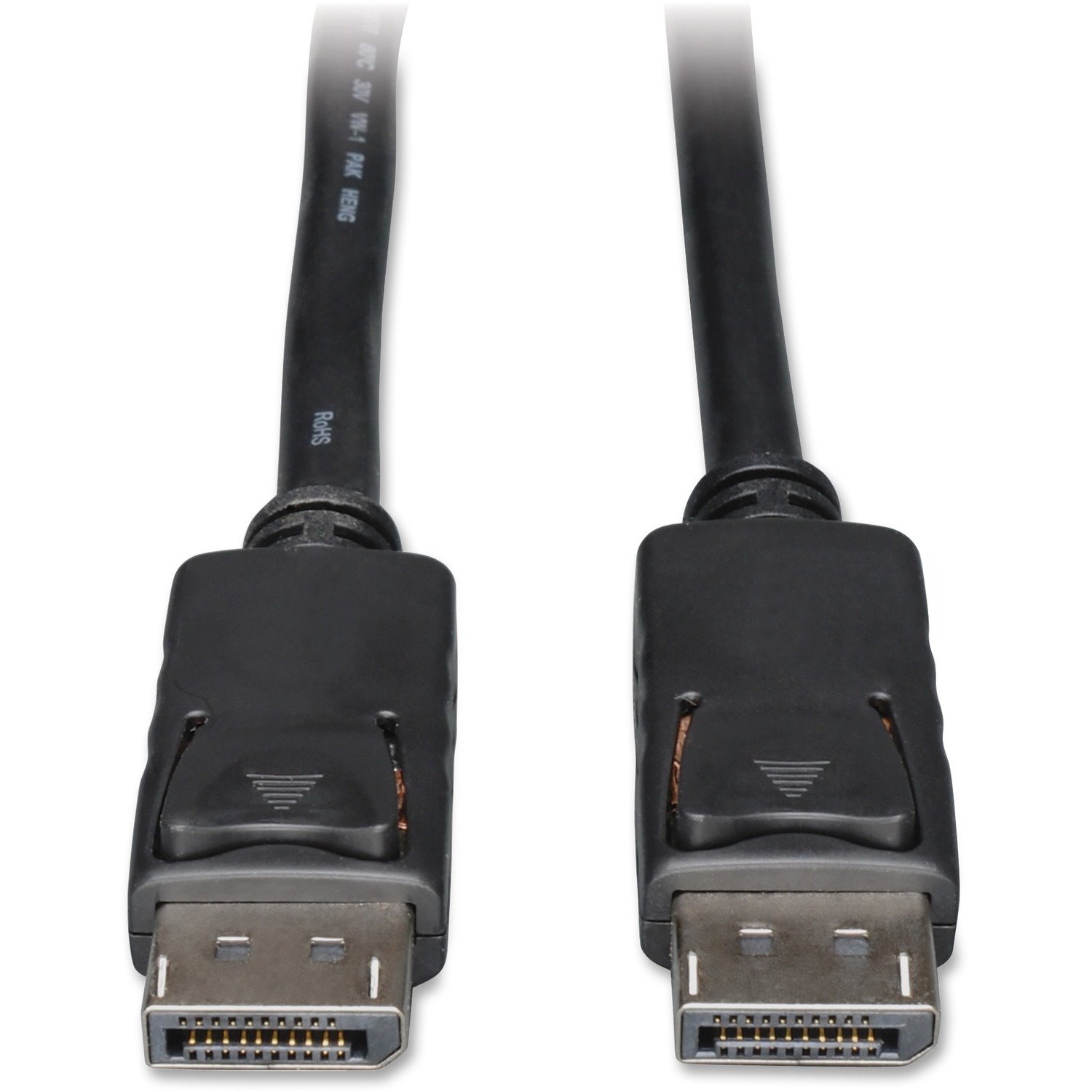 Eaton Tripp Lite Series DisplayPort Cable with Latching Connectors, 4K 60 Hz (M/M), Black, 3 ft. (0.91 m)