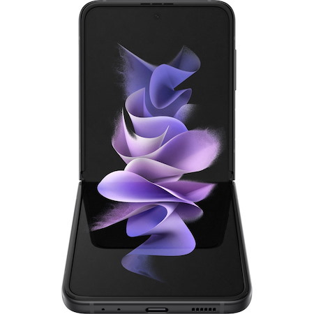 Samsung Galaxy Z Flip3 5G 128 GB Smartphone - 6.7" Flexible Folding Screen Super AMOLED Full HD Plus 1080 x 2640 - Octa-core (Kryo 680Single-core (1 Core) 2.84 GHz + Kryo 680 Triple-core (3 Core) 2.42 GHz + Kryo 680 Quad-core (4 Core) 1.80 GHz - 8 GB RAM - Android 11 - 5G - Phantom Black