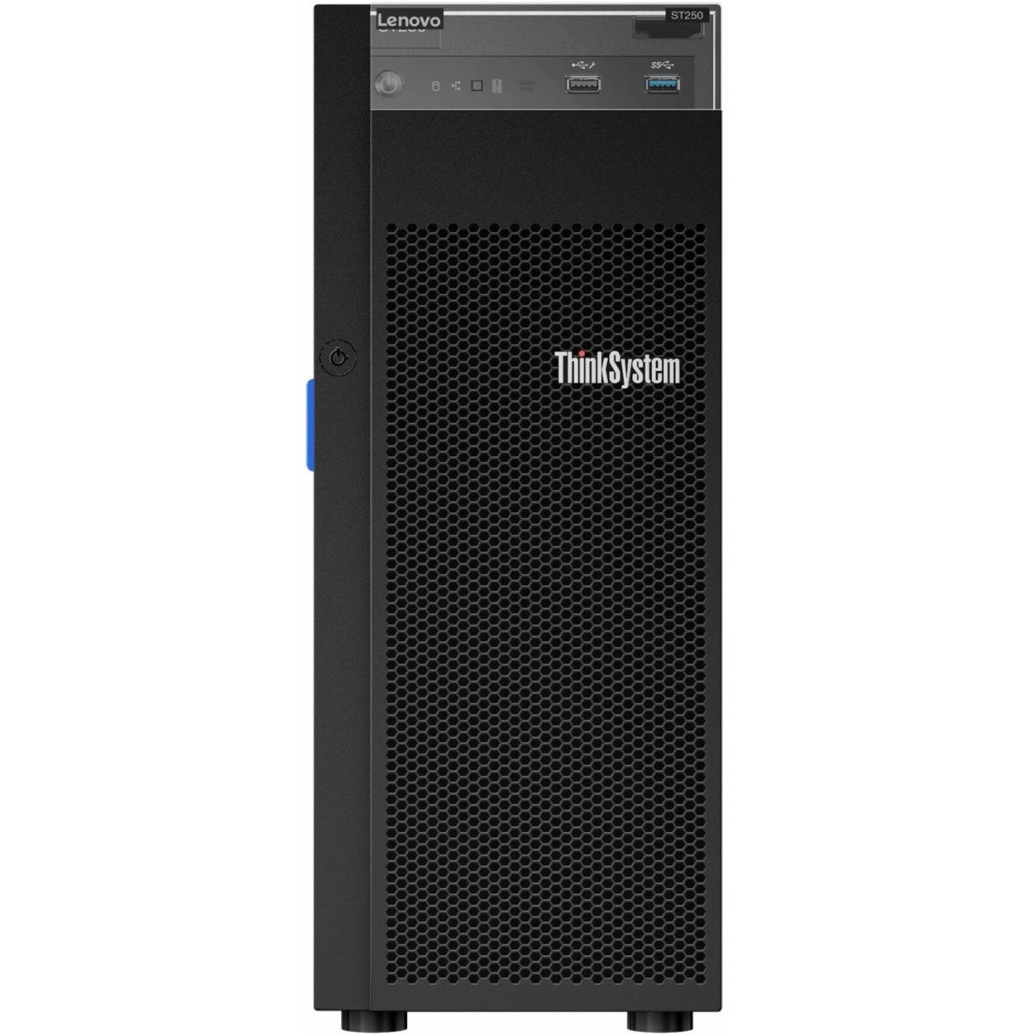 Lenovo ThinkSystem ST250 7Y45A04GNA 4U Tower Server - 1 Xeon E-2288G 3.70 GHz - 16 GB RAM - Serial ATA/600, 12Gb/s SAS Controller