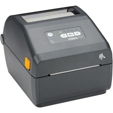 Zebra ZD421t Bureaublad Thermische transfer printer - Monochroom - Etiket/kassabonprinter - USB - USB-host - Bluetooth - Near Field Communication (NFC) - EU, UK - Grijs