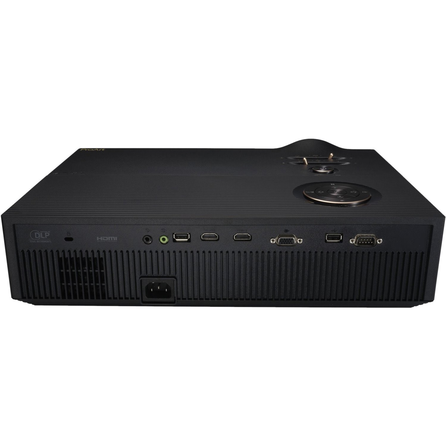 Asus ProArt A1 3D DLP Projector - 4:3 - Desktop, Ceiling Mountable - Black