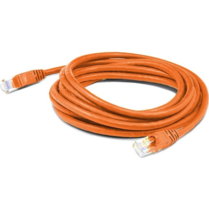 Addon Networks 5FT RJ-45 (Male) To RJ-45 (Male) Straight Orange Cat6a Utp