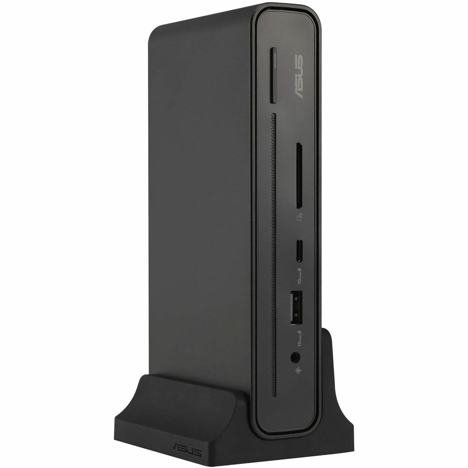 Asus DC301 USB Type C Docking Station for Notebook, Monitor, Keyboard, Mouse, Earphone, Card Reader - Charging Capability - Memory Card Reader - SD - 150 W - Black - Desktop