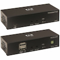Eaton Tripp Lite Series DisplayPort to HDMI over Cat6 Extender Kit, KVM Support, 4K 60Hz, 4:4:4, USB, PoC, HDCP 2.2, 230 ft., TAA