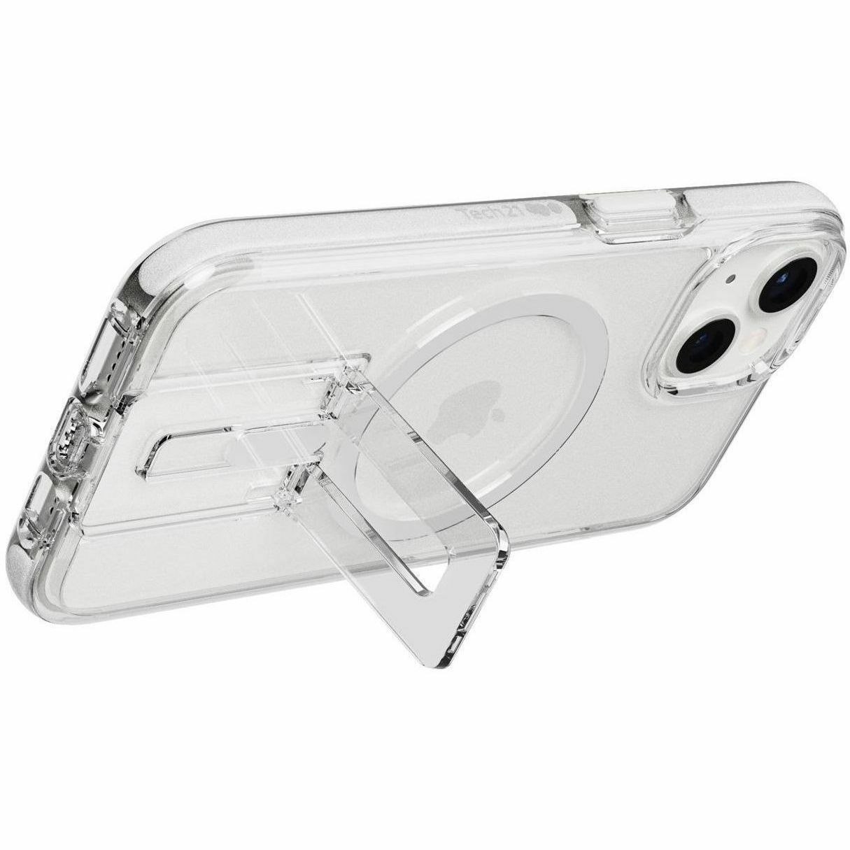 Tech21 Evo Crystal Case for Apple iPhone 16e, iPhone 14 Smartphone - White