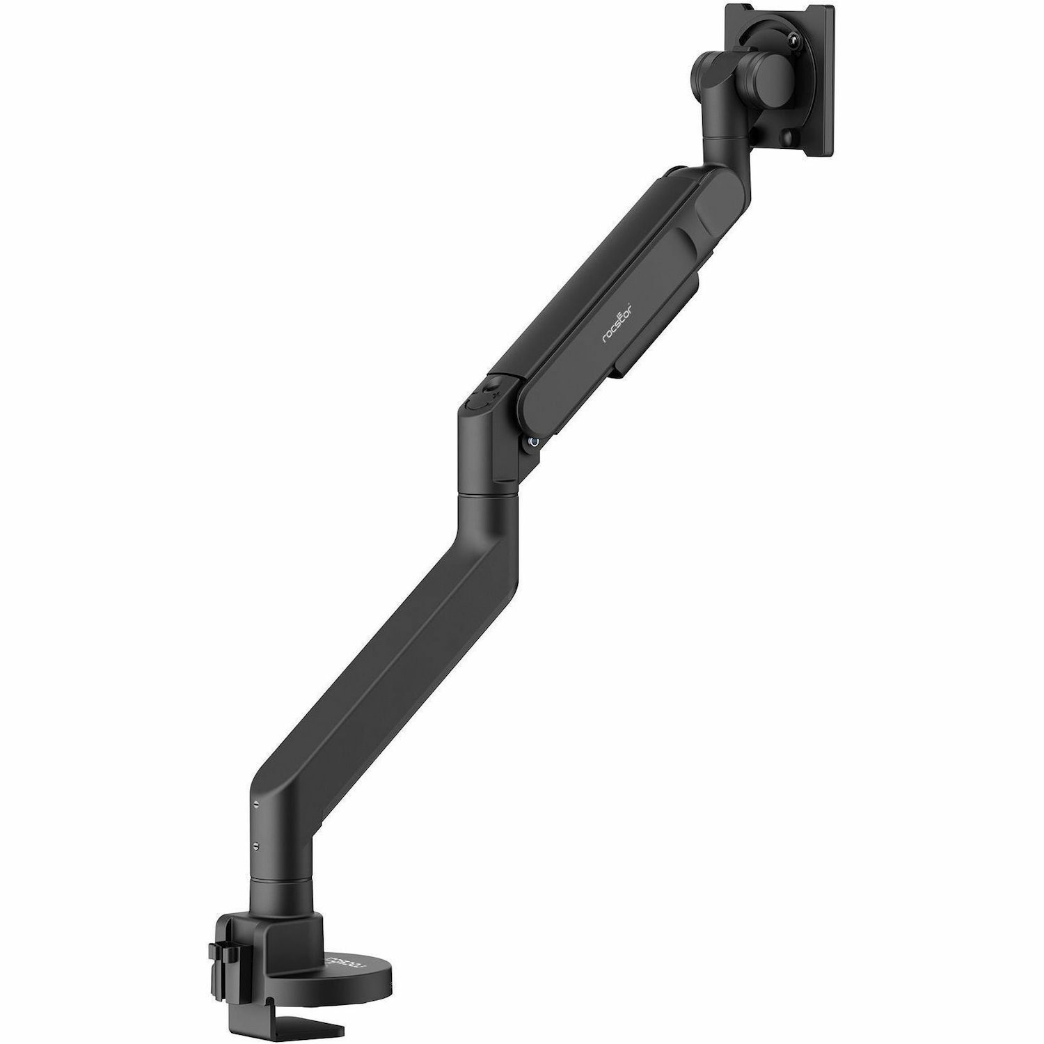 Rocstor ErgoReach Mounting Arm for Monitor, Curved Screen Display, Flat Panel Display - Matte Black