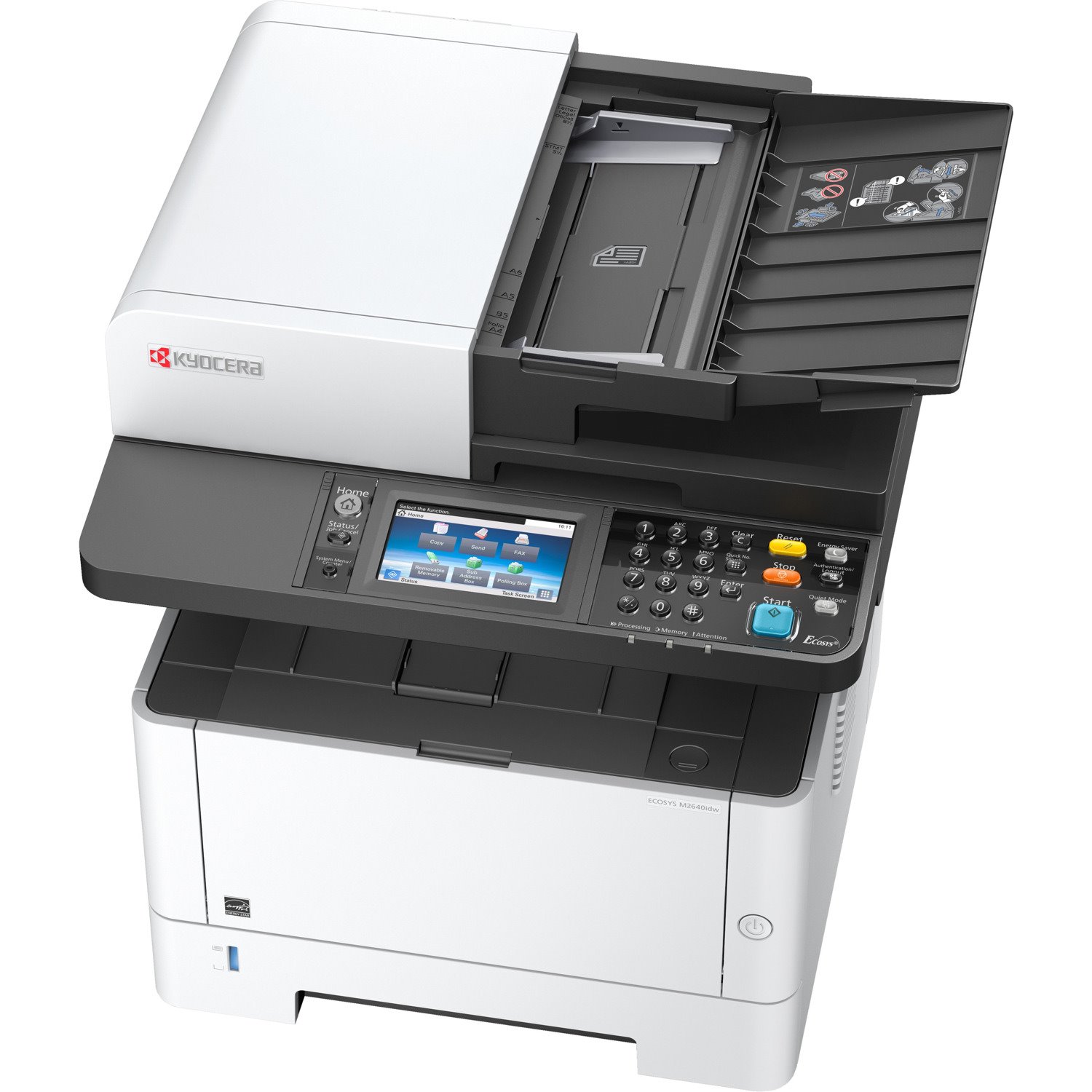 Kyocera Ecosys M2640idw Wireless Laser Multifunction Printer - Monochrome