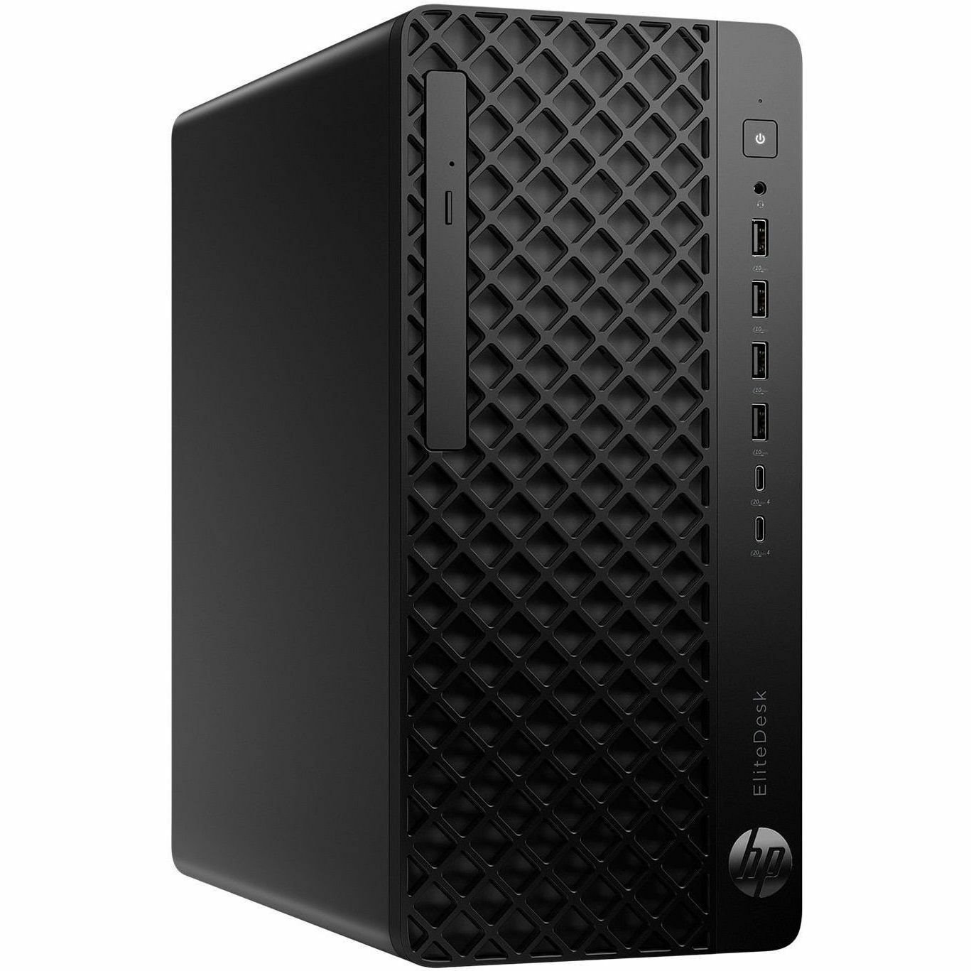 HP EliteDesk 8 G1i Desktop Computer - Intel Core Ultra 7 265 - vPro Technology - 32 GB - 1 TB SSD - Tower - Jack Black