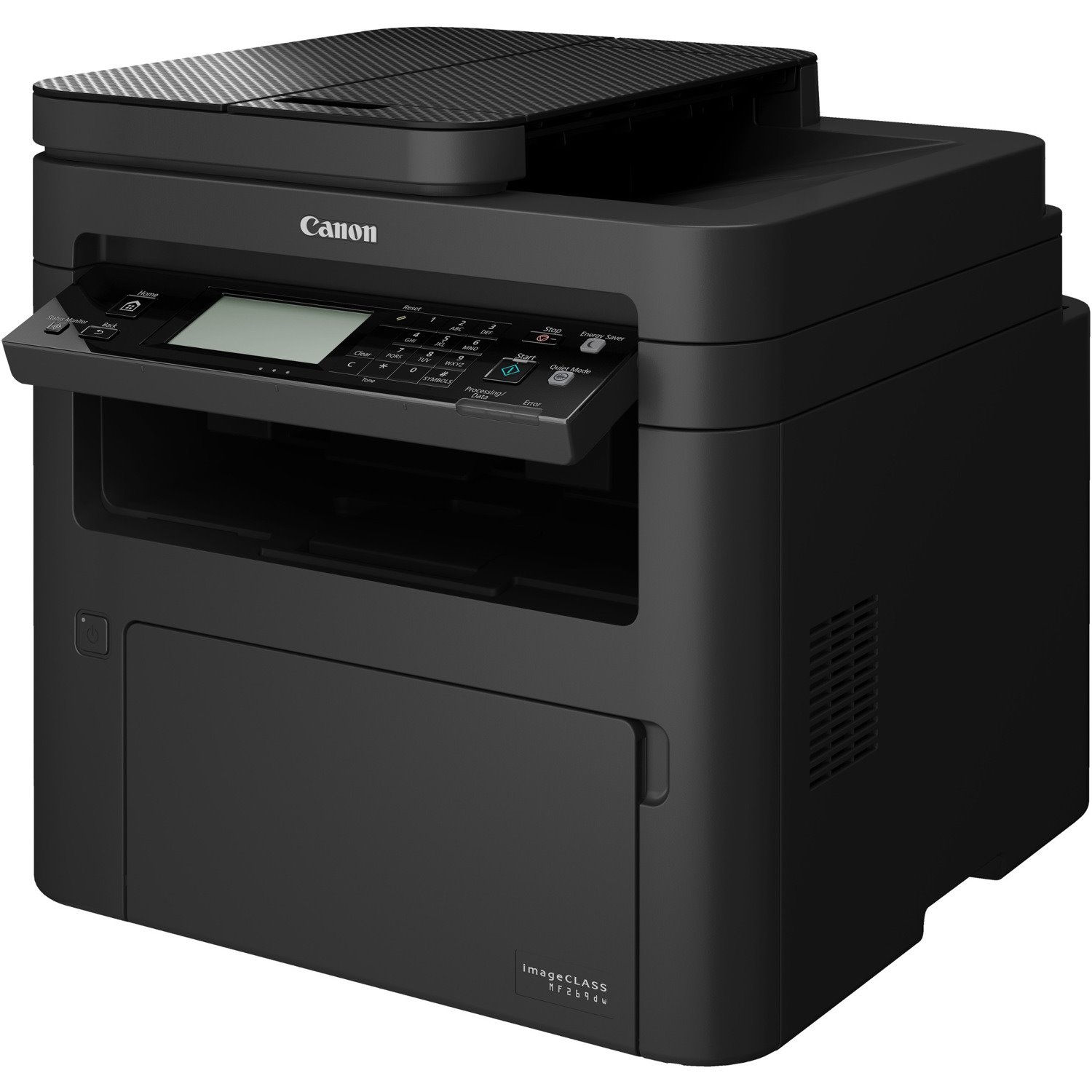 Canon imageCLASS MF MF269dw Laser Multifunction Printer-Monochrome-Copier/Fax/Scanner-30 ppm Mono Print-600x600 dpi Print-Automatic Duplex Print-251 sheets Input-600 dpi Optical Scan-Wireless LAN-Apple AirPrint-Mopria-Wi-Fi Direct