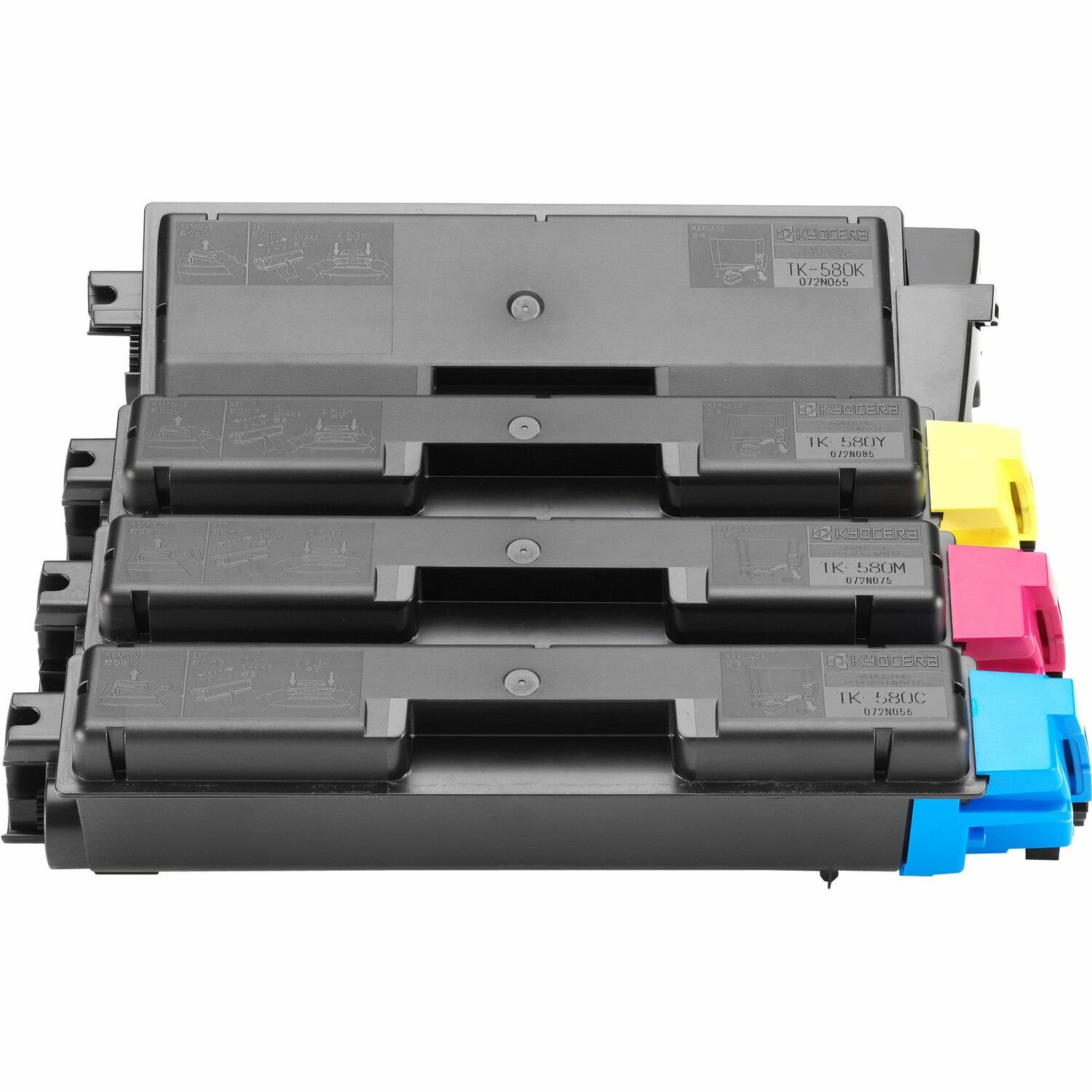 Kyocera TK-580K Original Laser Toner Cartridge - Black Pack