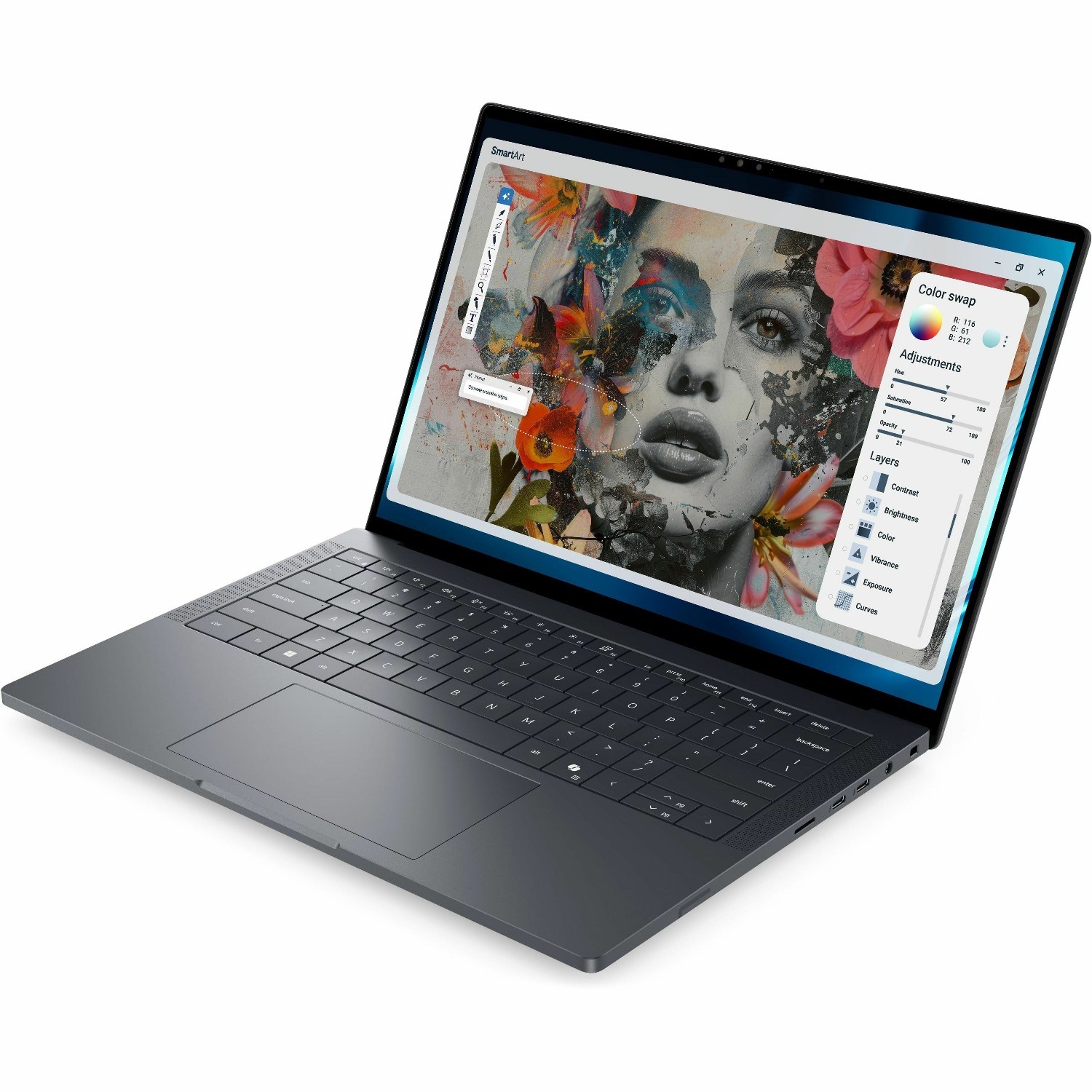 Dell Pro Precision 7 PW714260 14" Touchscreen Copilot+ PC Mobile Workstation - QHD+ - 60 Hz - Intel Core Ultra 7 Series 3 356H - 32 GB - 1 TB SSD - English (US) Keyboard