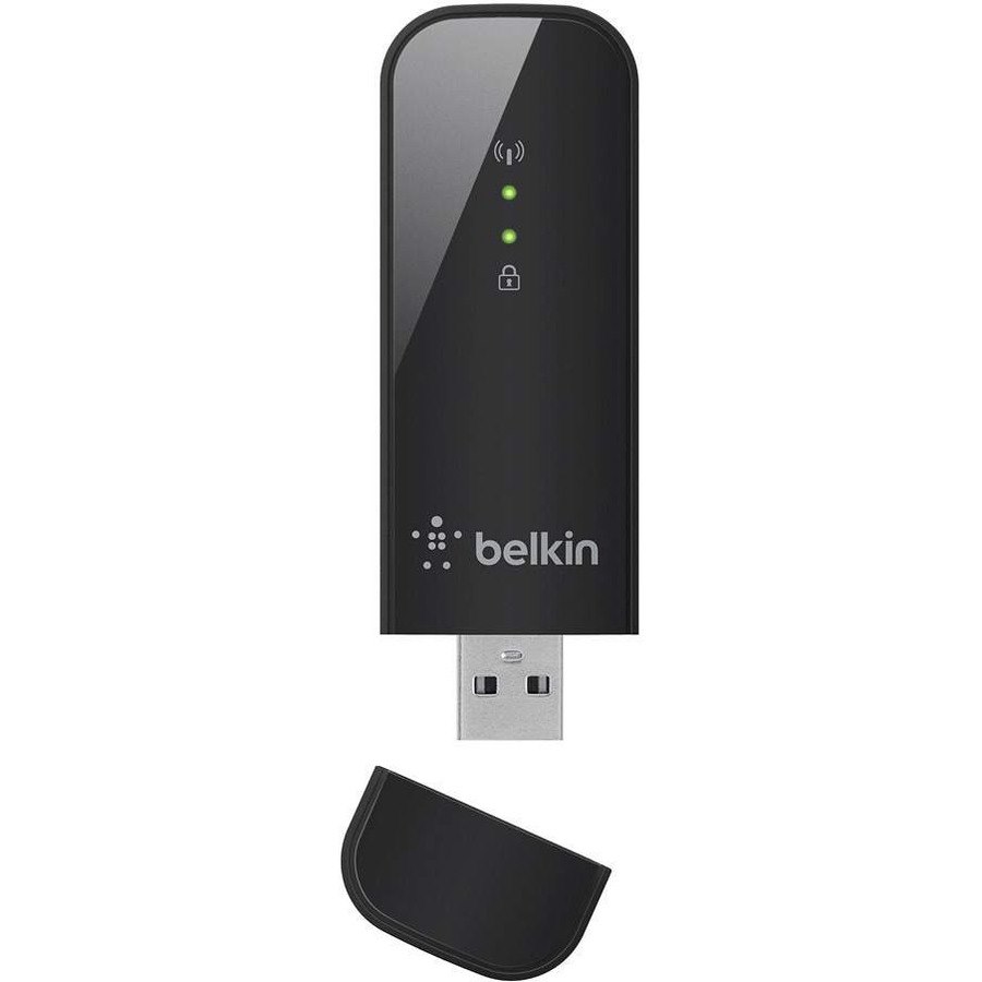 Belkin IEEE 802.11ac Wi-Fi Adapter for Desktop Computer, Notebook