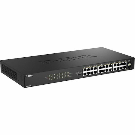 D-Link 26-Port Gigabit Unmanaged PoE Switch