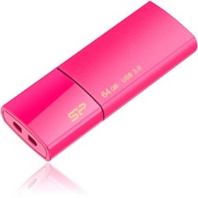 Silicon Power Blaze B05 128 GB USB 3.0 Flash Drive - Sweet Pink
