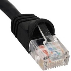 ICC Patch Cord, Cat 6 Molded Boot, Black