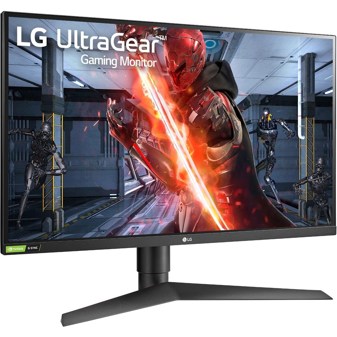 LG UltraGear 27GN75B-B 27" Class Full HD Gaming LCD Monitor - 16:9 - Black, Red
