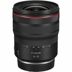 Canon - 14 mm to 35 mm - f/22 - f/4 - Full Frame Sensor - Ultra Wide Angle, Aspherical Zoom Lens for Canon RF