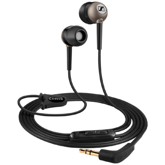 Sennheiser Precision CX 400-II Wired Earbud Binaural Stereo Earphone - Black
