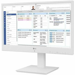 LG 24CR670NK6P All-in-One Thin Client - Intel Pentium N6005 Quad-core (4 Core) 2 GHz - White