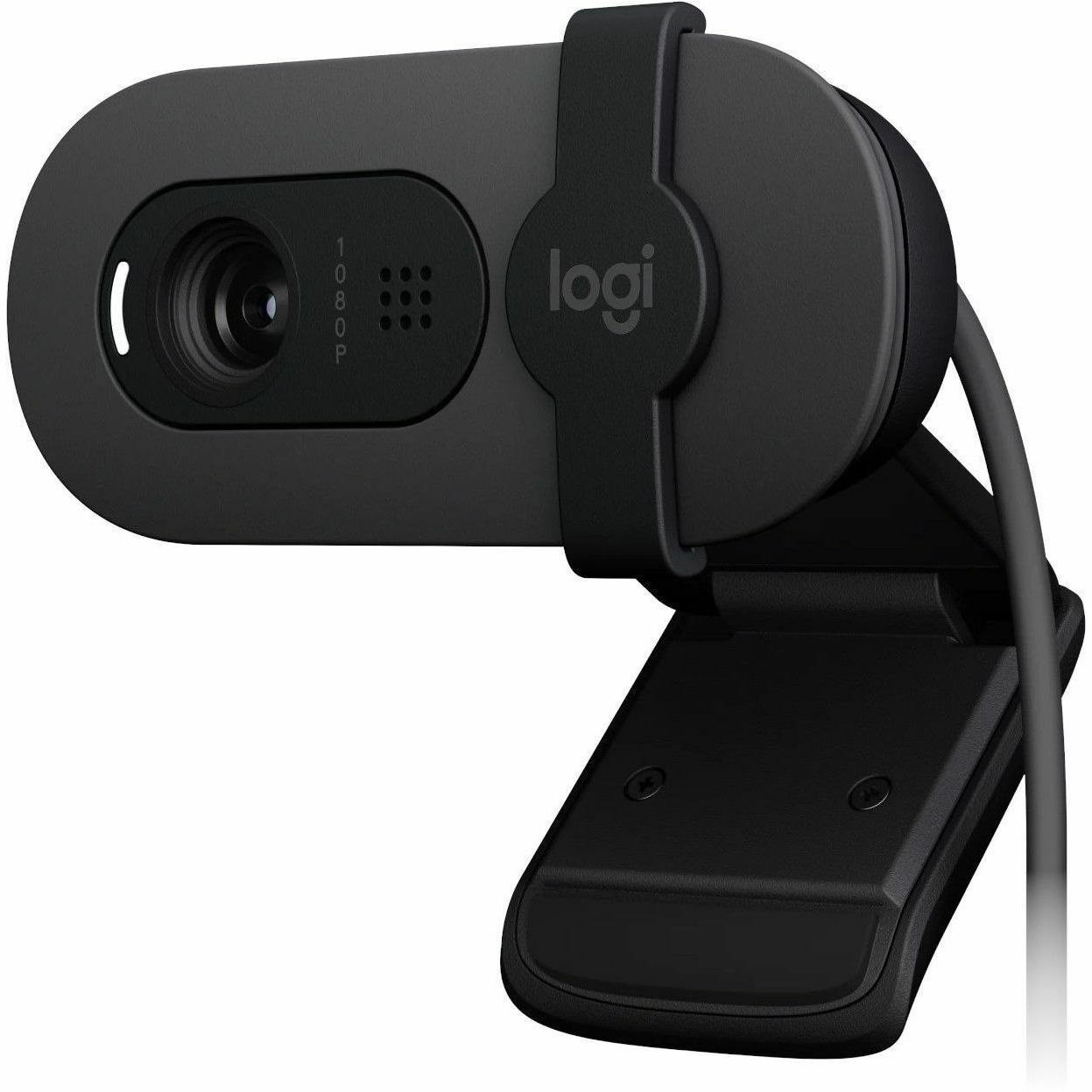 Logitech BRIO 105 Webcam - 2 Megapixel - 30 fps - Graphite - USB Type A - 1 Pack(s)