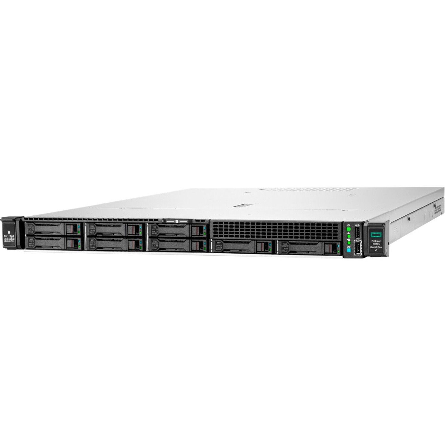 HPE ProLiant DL325 G10 Plus v2 1U Rack Server - 1 EPYC 7352 - 512 GB RAM - Serial ATA, Serial Attached SCSI (SAS) Controller