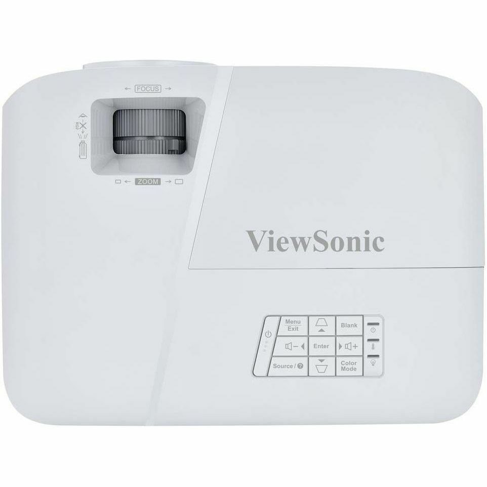 ViewSonic PA504W DLP Projector - 16:10 - Wall Mountable, Ceiling Mountable - White