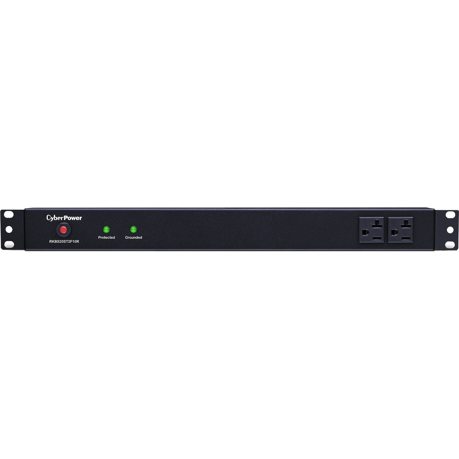 CyberPower RKBS20ST2F10R Rackbar 12 - Outlet Surge Protector with 1800 J Surge Suppression