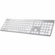 Adesso EasyTouch AKB-730UW Keyboard - Cable Connectivity - USB Type C Interface - English (US) - White