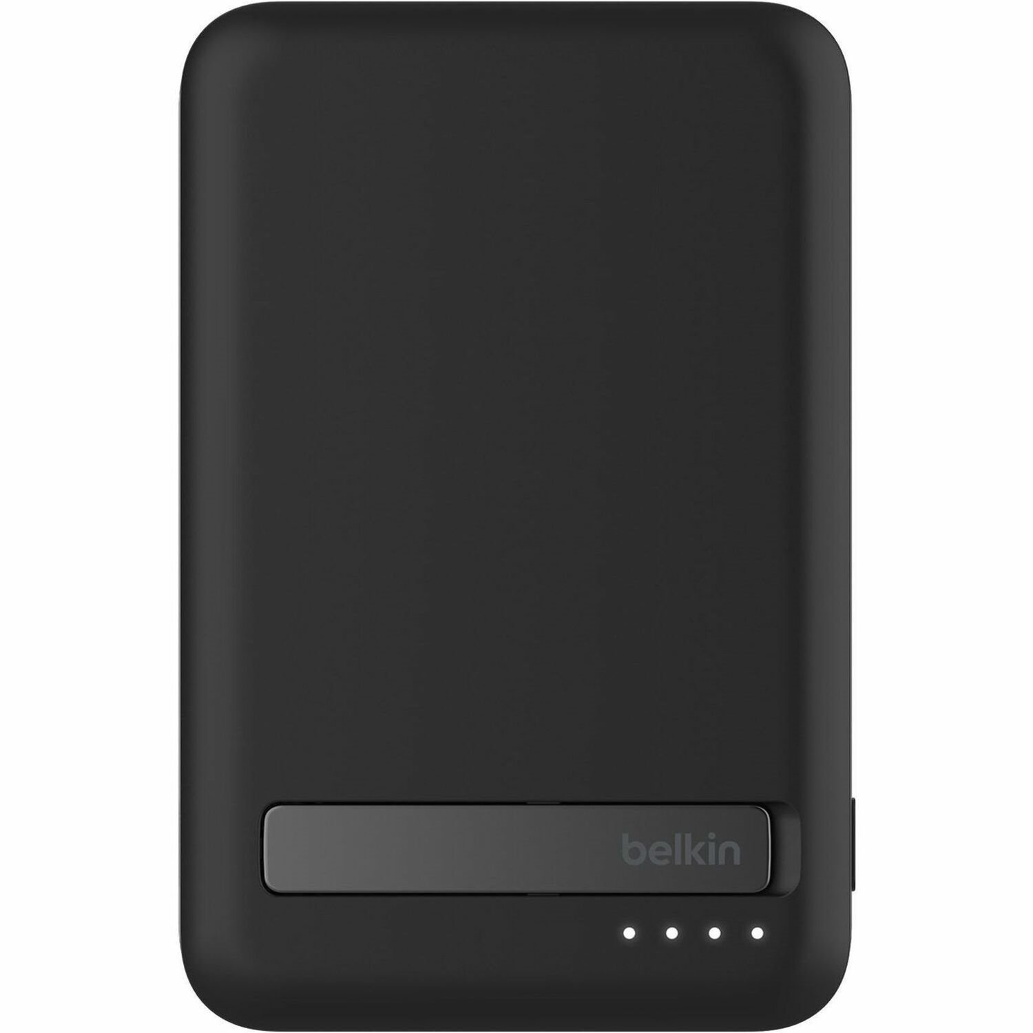 Belkin 15W Wireless Magnetic Power Bank w/ Stand, Qi2 - 5K mAh - 1xUSB-C - Portable Charger - w/ USB-C to USB-C Cable - Black