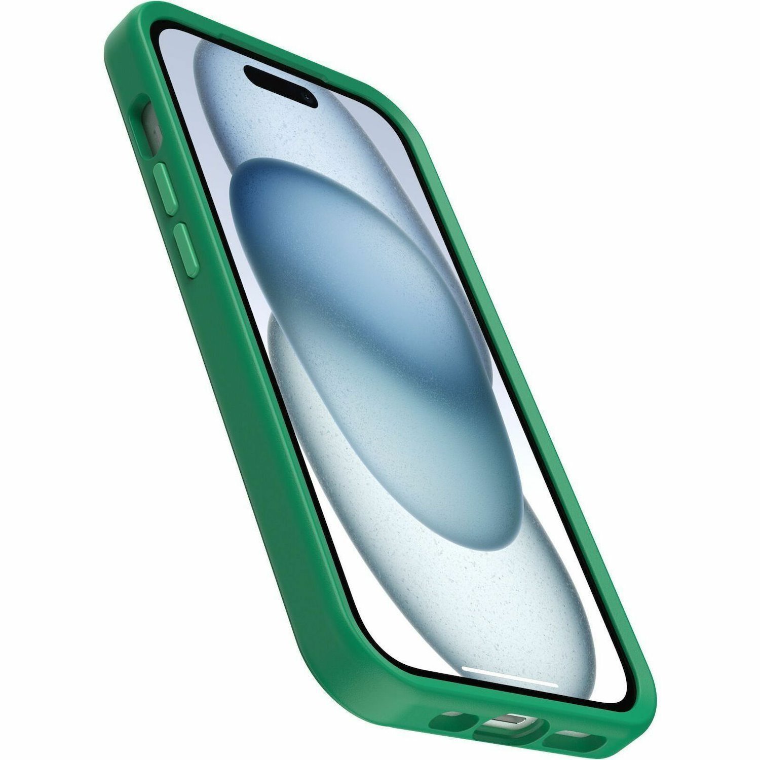 OtterBox Symmetry Case for Apple iPhone 13, iPhone 14, iPhone 15 Smartphone - Green Juice (Green)
