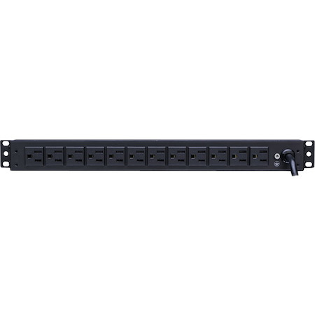 CyberPower PDU15M2F12R 100 - 125 VAC 15A Metered PDU